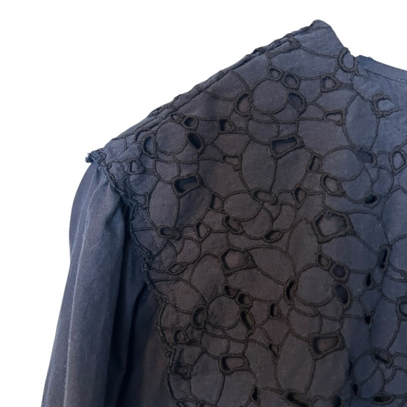 Merlette Linden Eyelet Embroidered Cotton Top M - Picture 5 of 10